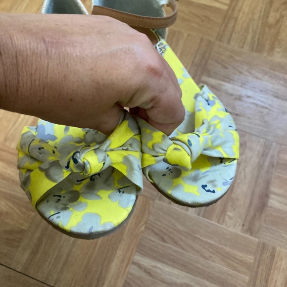 Limon Company Turkish Yellow Floral Espadrilles Shoes 36 - Picture 7 of 10